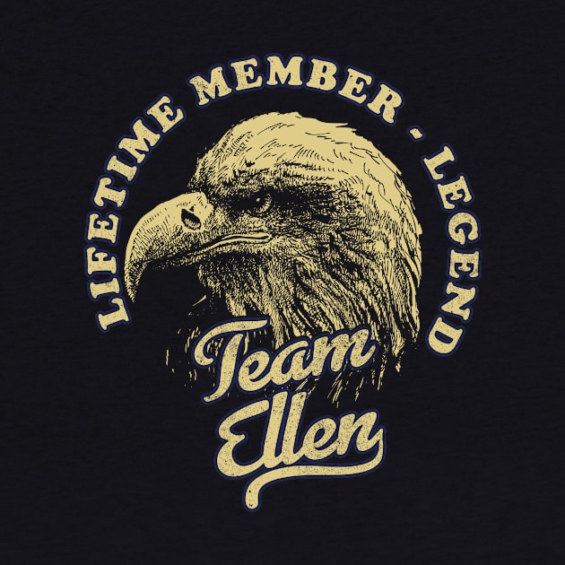 Ellen Name - Lifetime Member Legend - Eagle by Stacy Peters Art